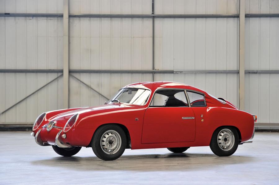  Fiat Abarth 750 GT Double Bubble by Carrozzeria Zagato 1956 года  (фото 1 из 18)